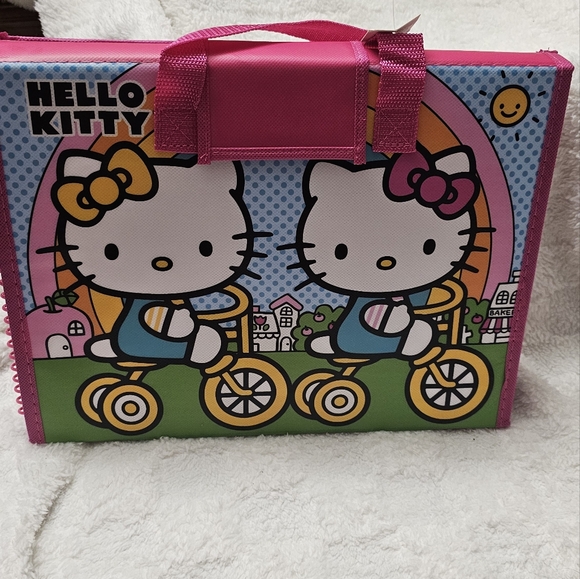 Hello Kitty Carry All Color Activity Art&Crafts Hobbies Kids Travel Gifts - Picture 11 of 14